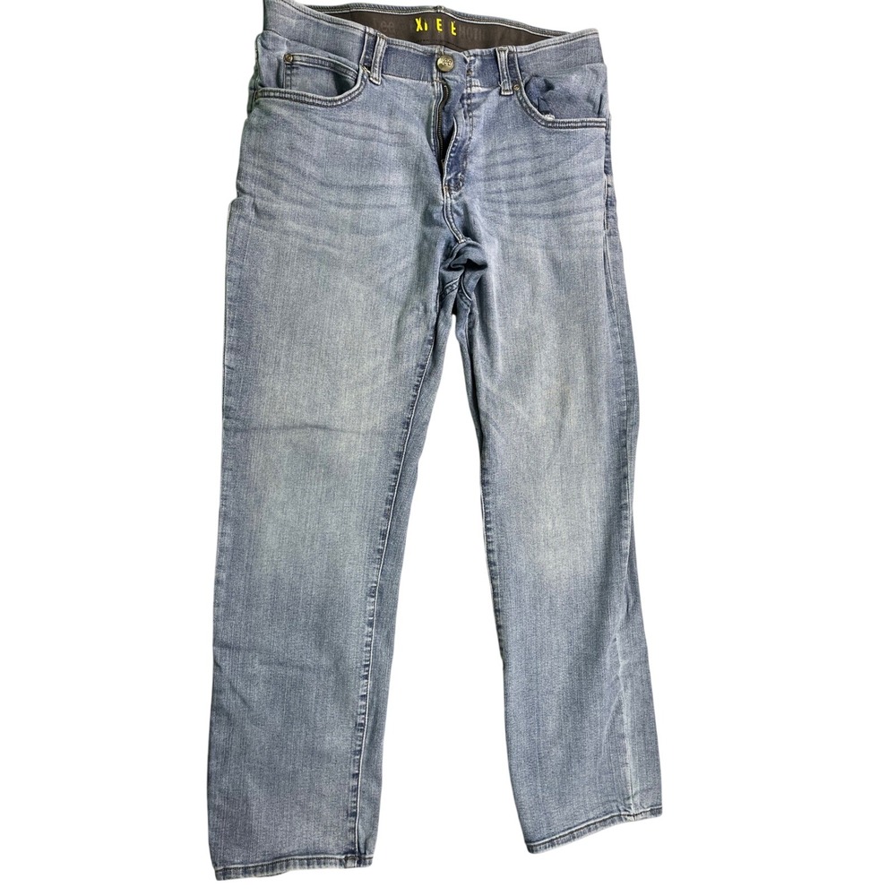 Lee Xtreme Comfort Men's Straight Leg Jeans Light Wash Size 34x32
